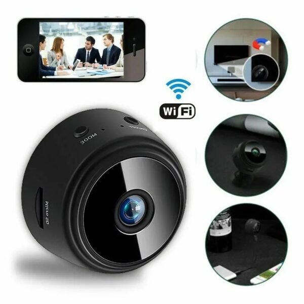 WiFi Mini Camera HD 1080p Wireless Video Recorder Voice Recorder Security Monitoring Camera
