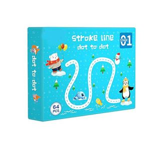 Kids Educational Learning Tracing Book ( 64 Pages) | With Two Markers Duster Attached (big Size)