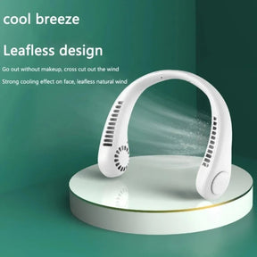 PORTABLE RECHARGEABLE NECK FAN