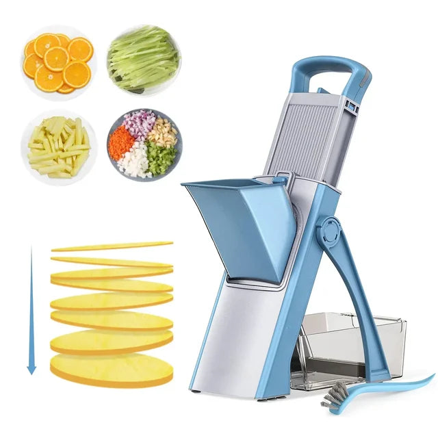 Multifunctional Kitchen Vegetable Cutter Chopper Adjustable Blade Slicer Cooking Gadge Knifes Cutting Kitchen Tool Accessories