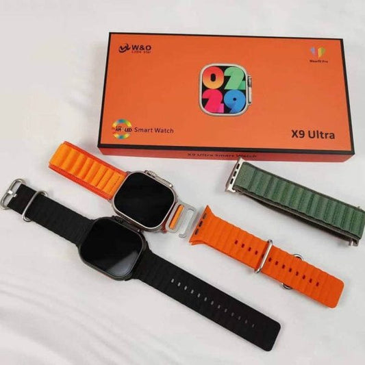 X9 Ultra Smart Watch: Elevate Your Style with Dual Strap Premium Quality