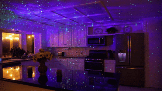 Astronaut Galaxy Night Light Stars Projector
