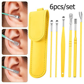 EAR WAX CLEANING KIT, 6 PCS EAR TOOLS